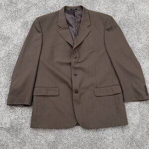 Paulo Solari Athletic Fit Wool 46R Suit Jacket Blazer